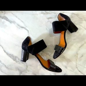 Aquatalia Block Shani Heels